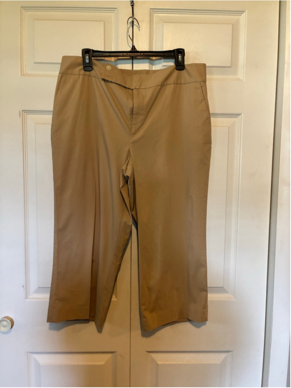 Women's Lauren Ralph Lauren Beige Ankle Pants Size 14